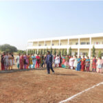 On Parade Ground at Smt Geeta Bankar B.ED. College, Sangola